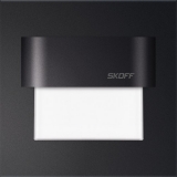 LED nástenné svietidlo Skoff Tango čierna teplá 10V MH-TAN-D-H-1 IP66