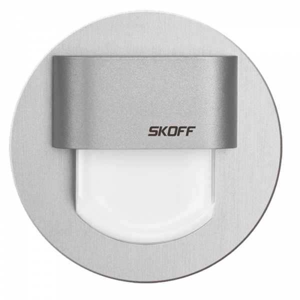 LED nástenné svietidlo Skoff Rueda mini hliník teplá biela IP20 ML-RMI-G-H