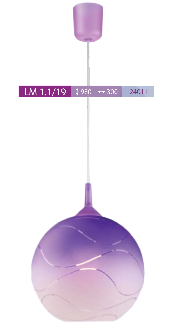 Závesné svietidlo Lamkur LM-1.1/19 24011