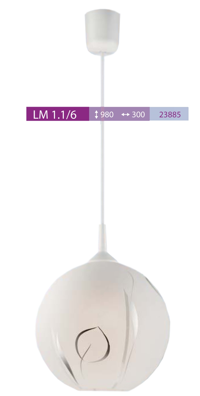 Závesné svietidlo Lamkur LM-1.1/6 23885