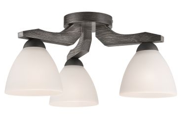 Stropný luster Lamkur LM 3.55 27449 ADRIANO grafit
