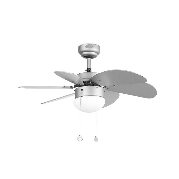 E-shop Stropný ventilátor s osvetlením Faro PALAO 33186 sivá (Stropný ventilátor s osvetlením Faro PALAO 33186 sivá)