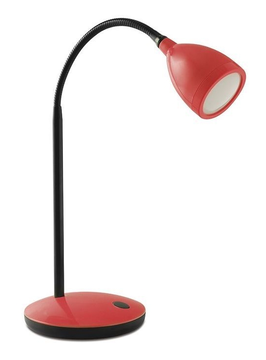 Stolná lampa GTV LED DANTE červená LB-DANTE-42