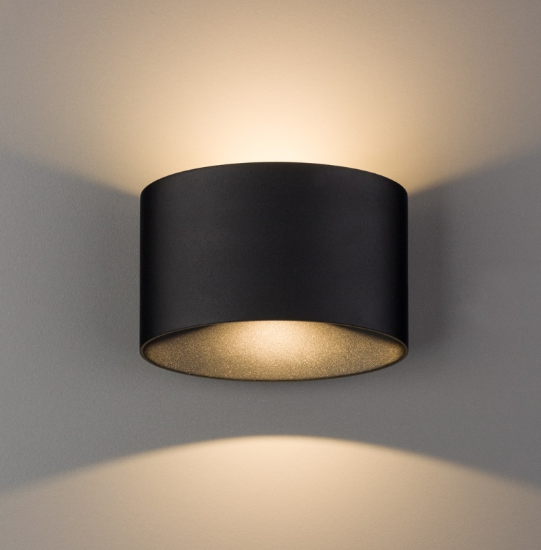 LED vonkajšie nástenné svietidlo Nowodvorski ELLIPSES 8182 čierna