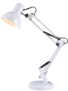Stolná lampa L2830 SANDY biela