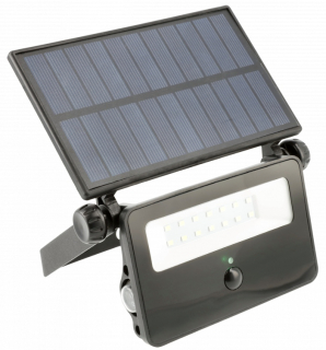 Solárny LED reflektor so senzorom GTV LD-LUMOS10W-64