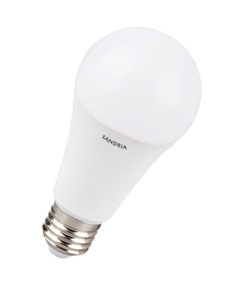 LED žiarovka Sandy LED E27 A60 S1314 12W teplá biela